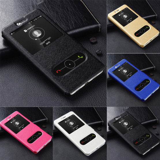 Capa Flip com janela Huawei Mate 9