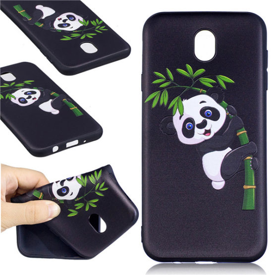 capa silicone panda samsung j7 2017