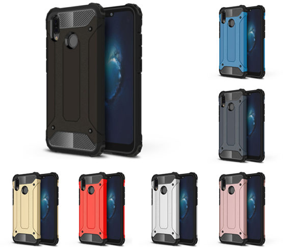 capa hibrida anti-choque huawei p20 lite pro