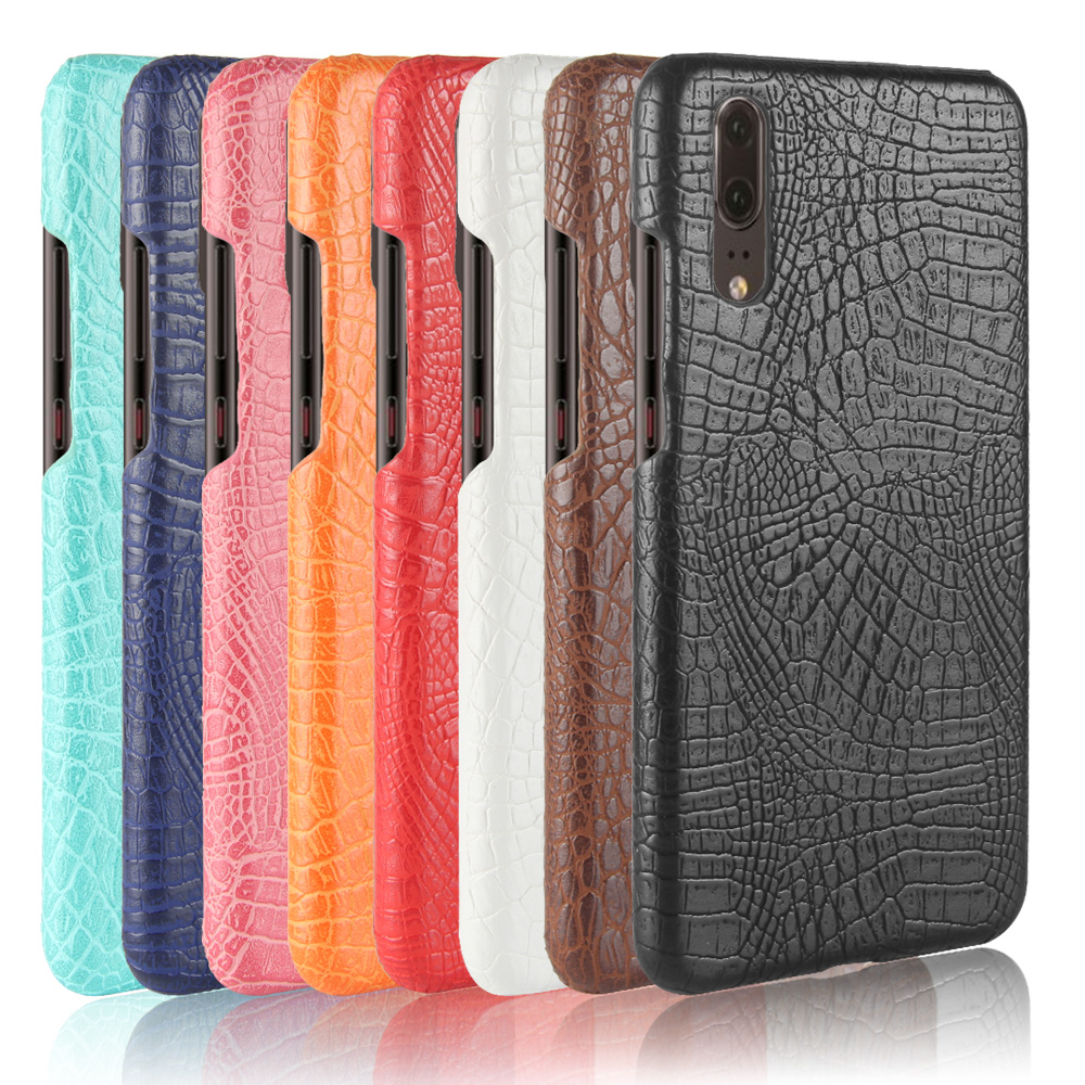 capa pele crocodilo huawei p20 lite