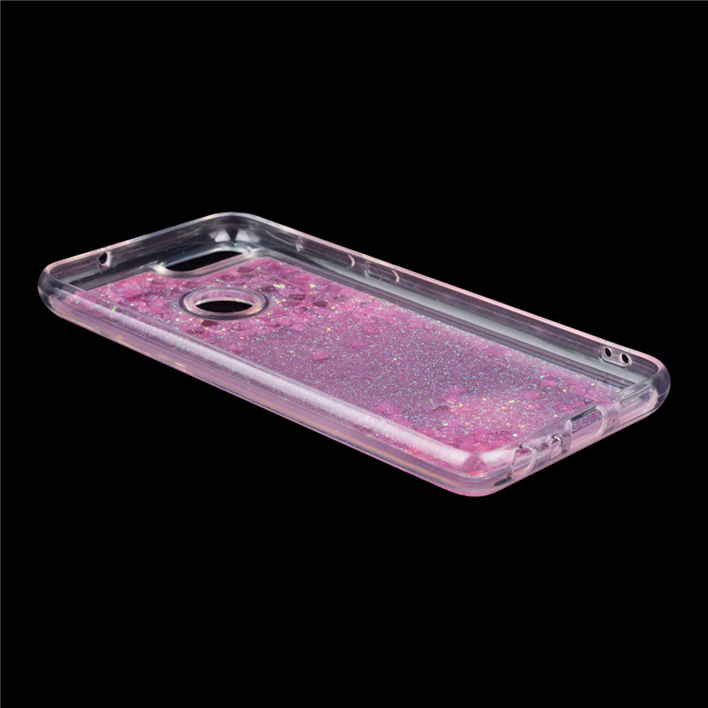 capa silicone liquido brilhantes huawei p smart