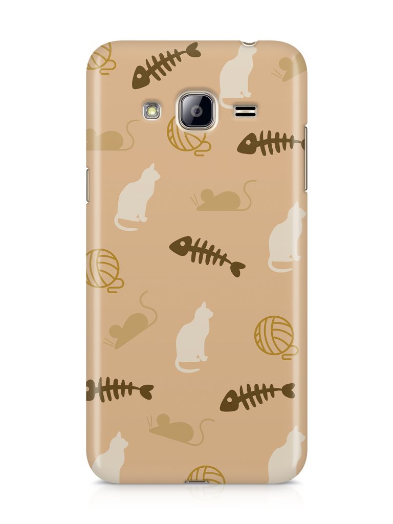 capa gatos samsung J3 2016