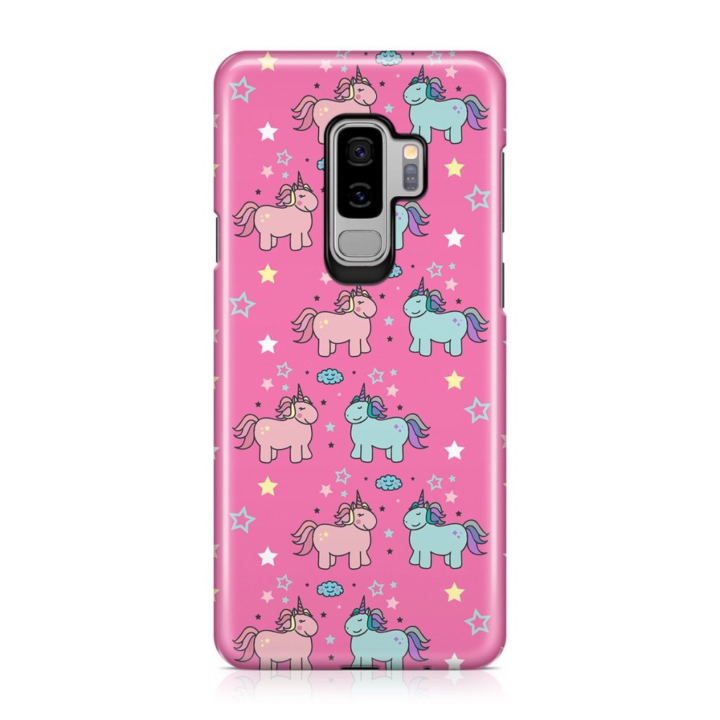 capa rosa unicornios samsung s9 plus