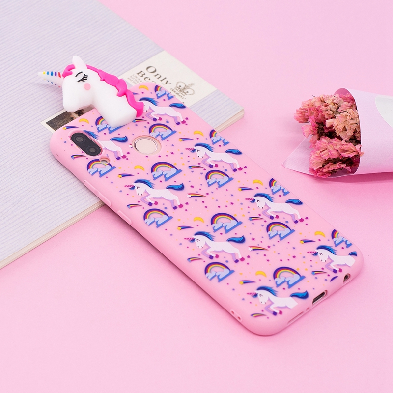 capa silicone unicornio huawei p20 lite