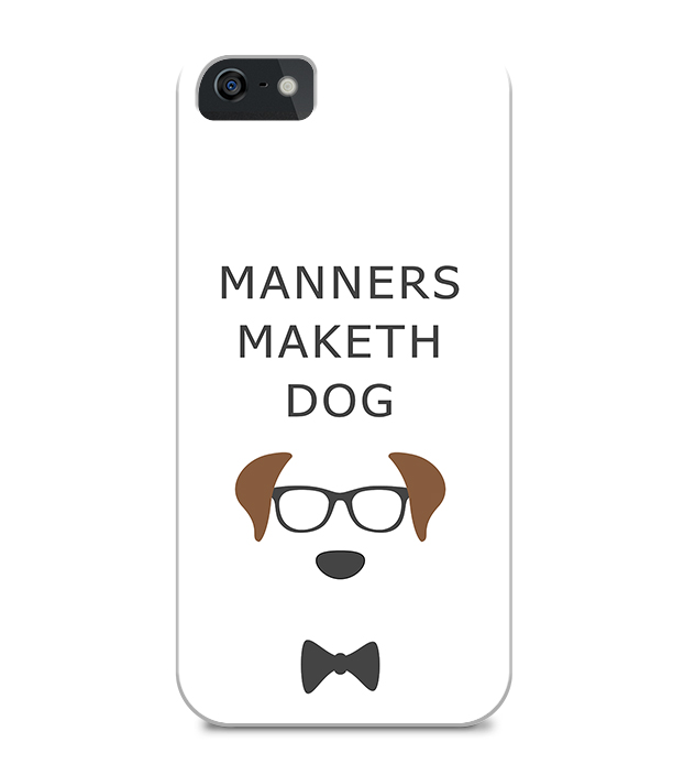 capa manners maket dog iphone