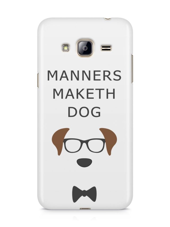 capa manners maket dog samsung j3 2016