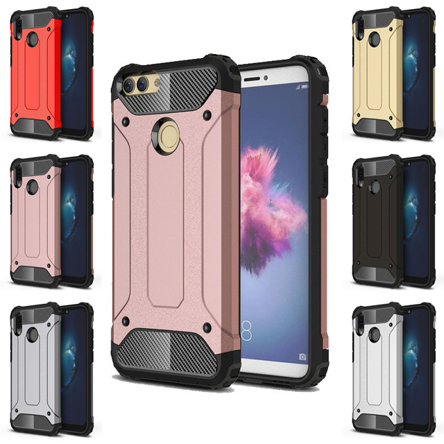 capa hibrida anti-choque huawei y9 2018 y9 2019