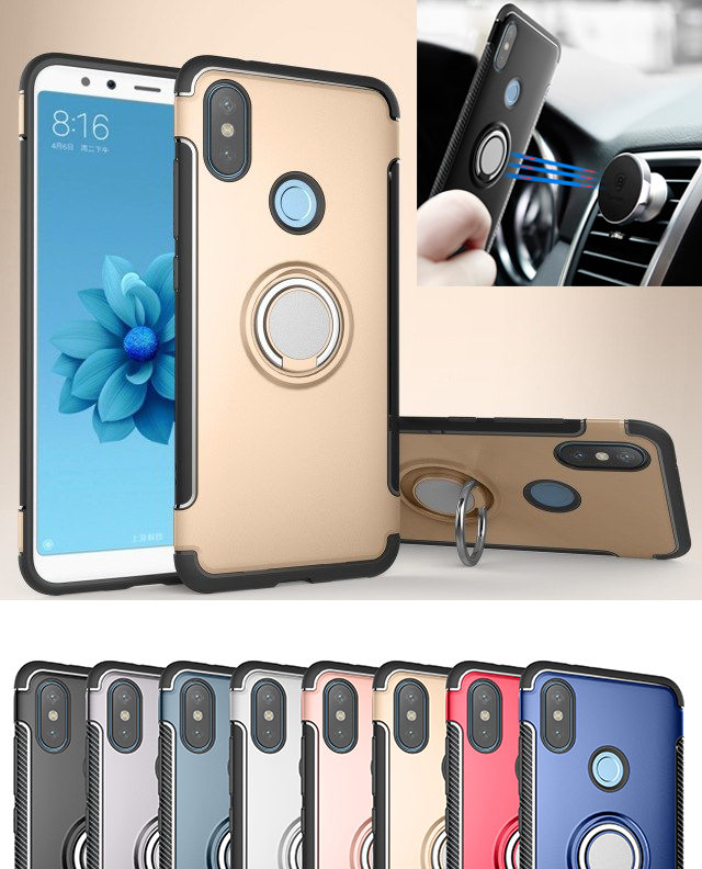 capas anel magnetico telemoveis xiaomi redmi 6