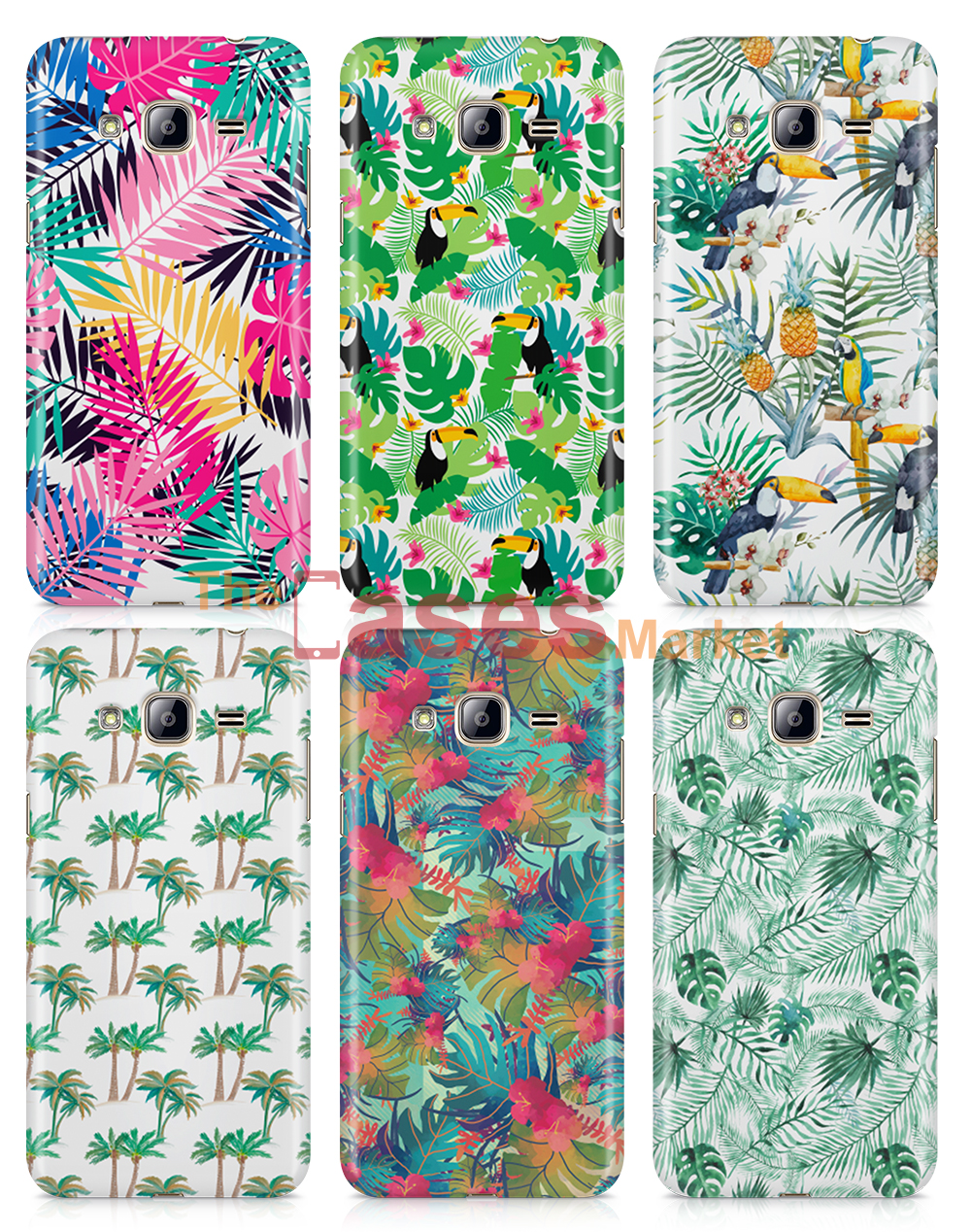 capas silicone estilo tropical telemoveis samsung j3 j5 j7