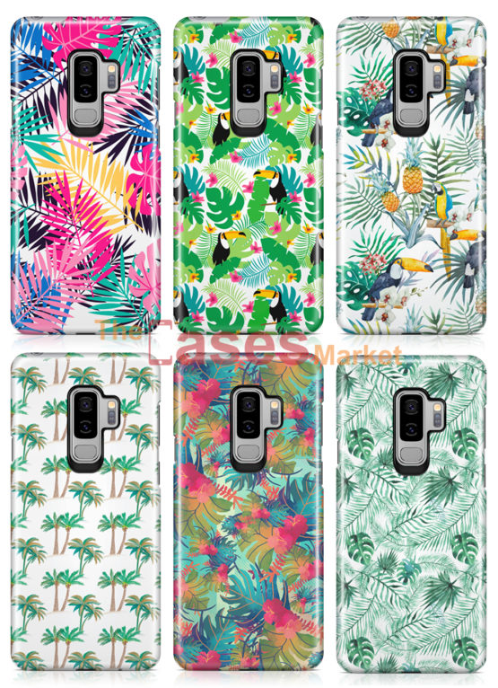 capas silicone tropical telemoveis samsung s9 plus