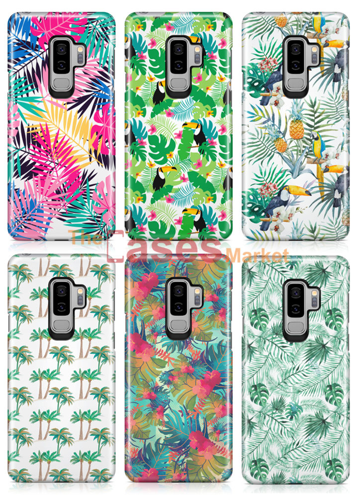 capas silicone tropical telemoveis samsung s9 plus