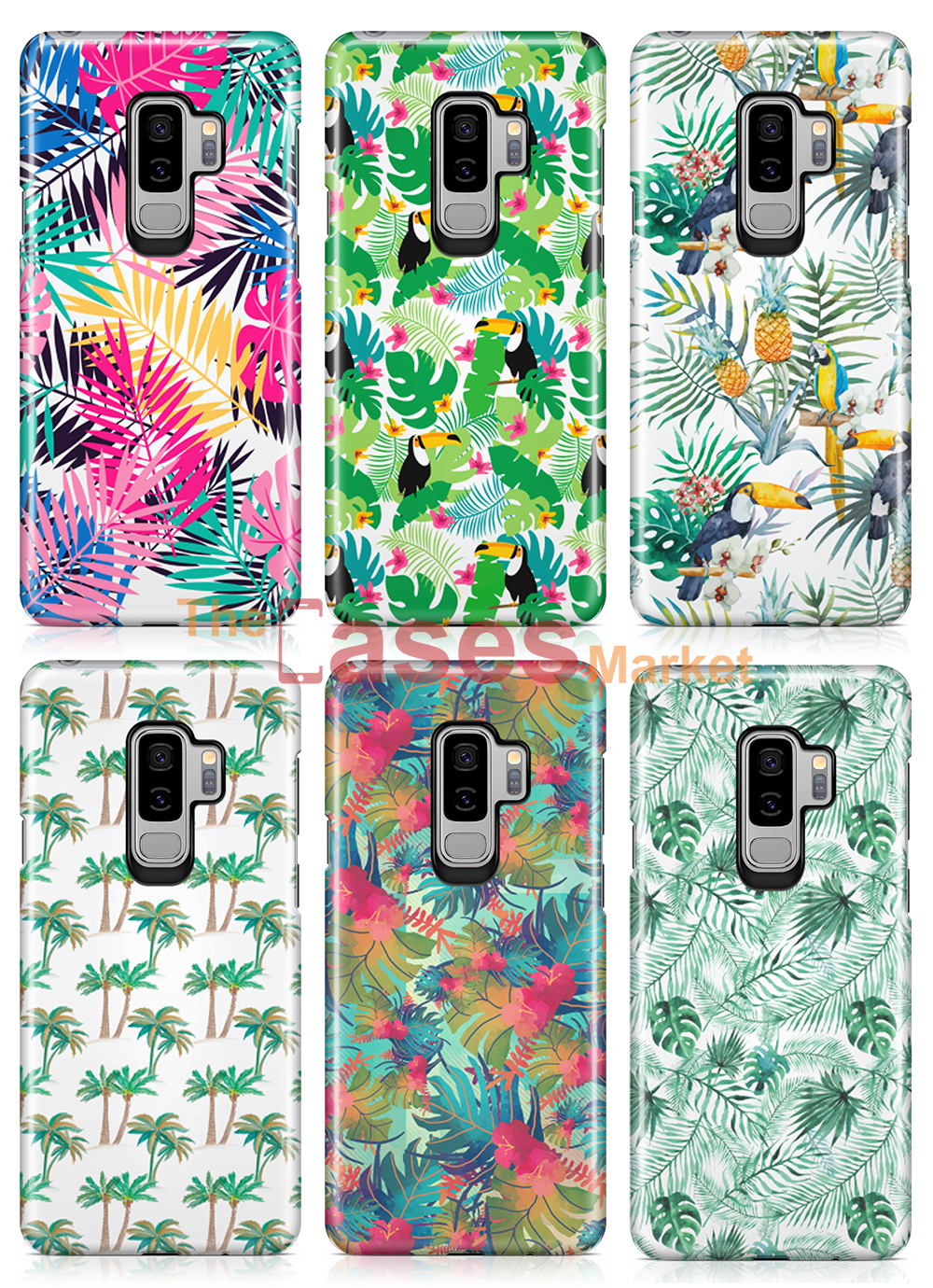 capas silicone tropical telemoveis samsung s9 plus