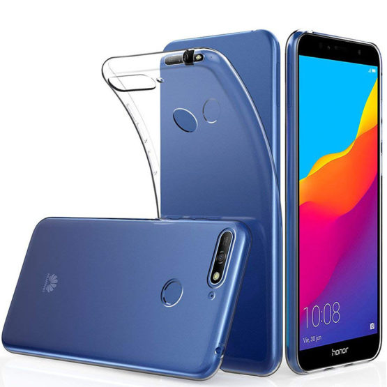 capa silicone transparente huawei y6 2018