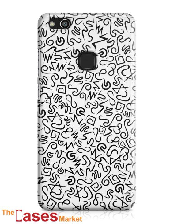 capa telemovel huawei rabiscos abstracto 12