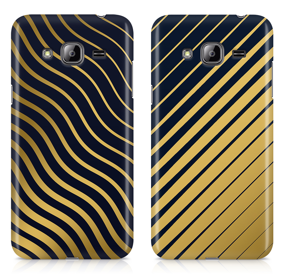 capas riscas douradas abstractas telemovel samsung j3 2016