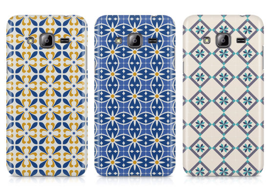 capas silicone azulejos telemoveis samsung j3 2016