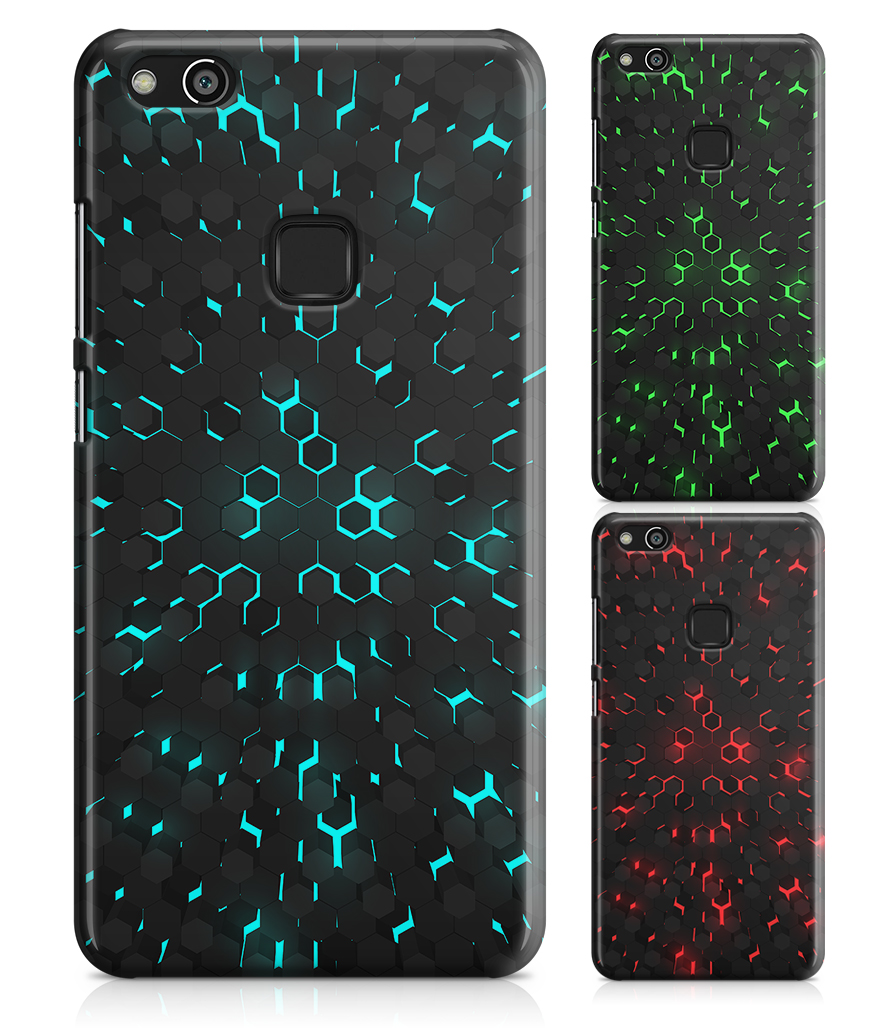 capas telemoveis huawei tech abstracto