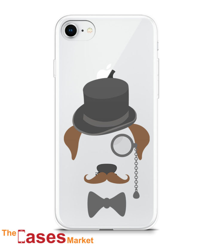 capa iPhone gentleman dog pet 5