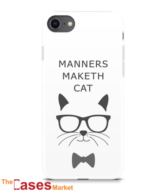 capa iPhone manners maketh cat pet 10