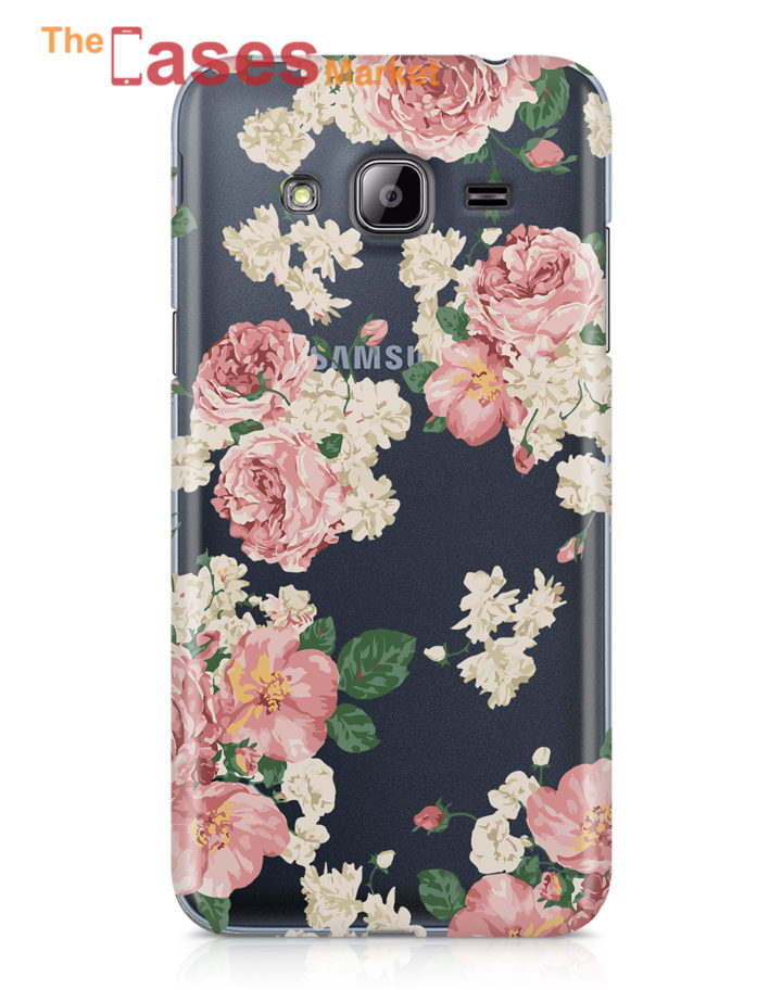 capa silicone samsung J3 flores 7