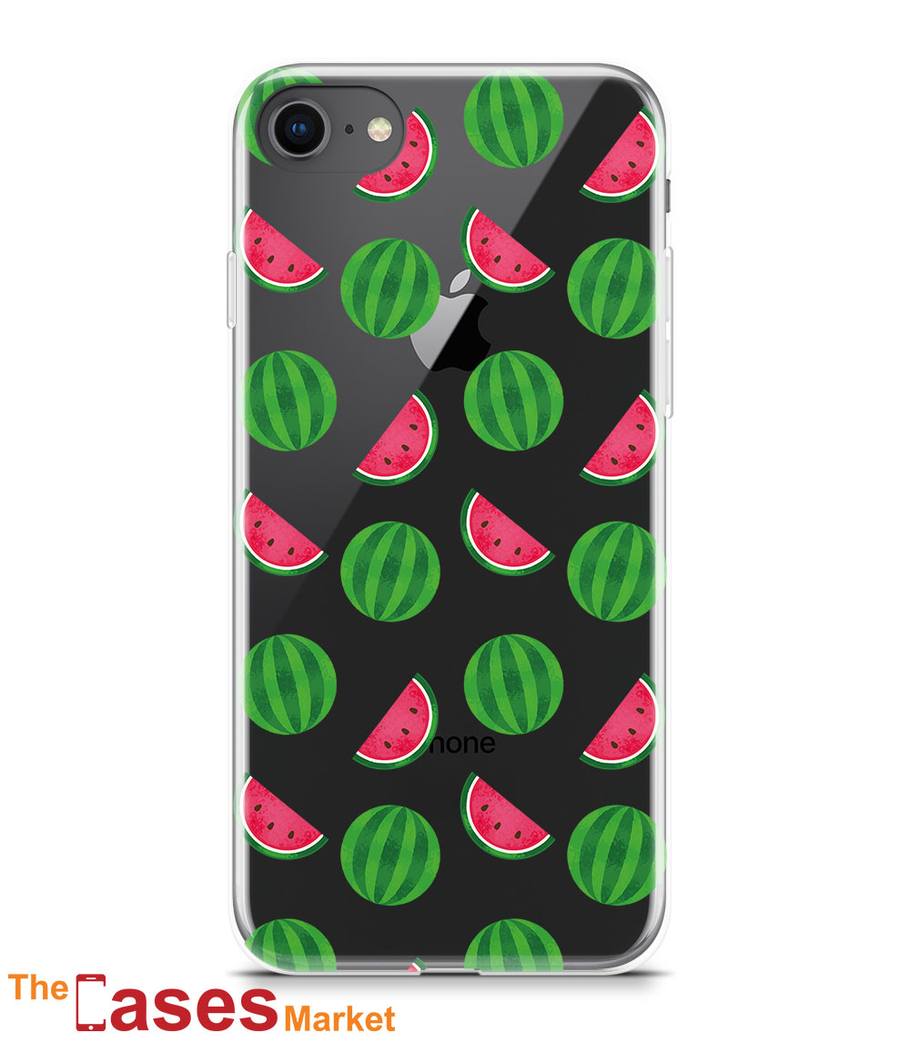 capa transparente iphone melancia fruta 6