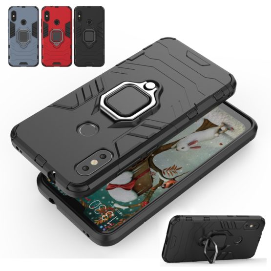capa anti-choque anel magnetico xiaomi redmi note 7