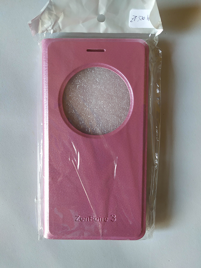 CAPA FLIP JANELA REDONDA ROSA ZENFONE ZE520KL