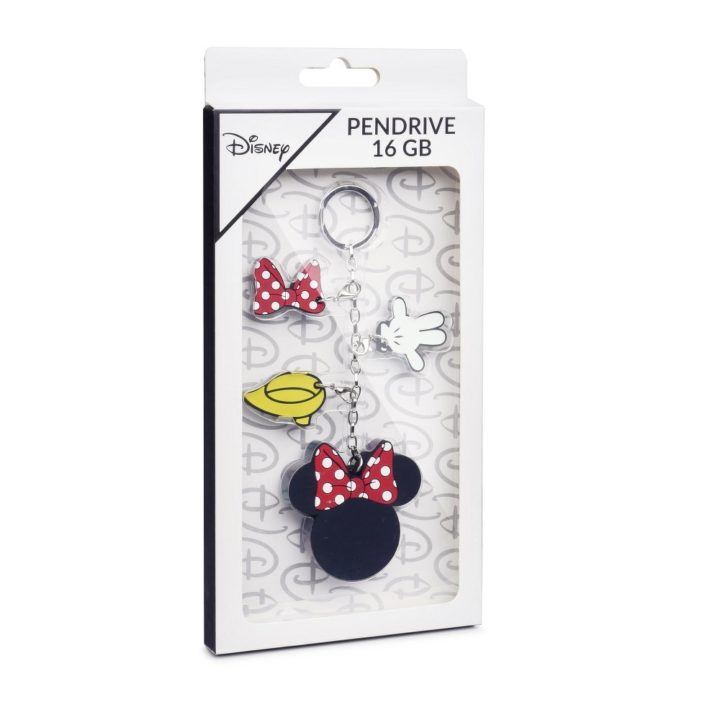 Pen usb porta-chaves minnie mouse