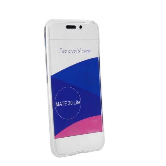 capa 360 silicone transparente huawei mate 20 lite