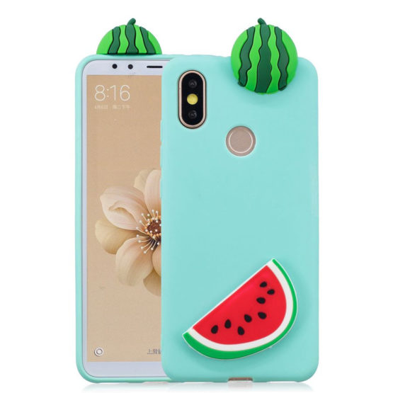 Capa silicone melancia 3D telemóvel Samsung A40