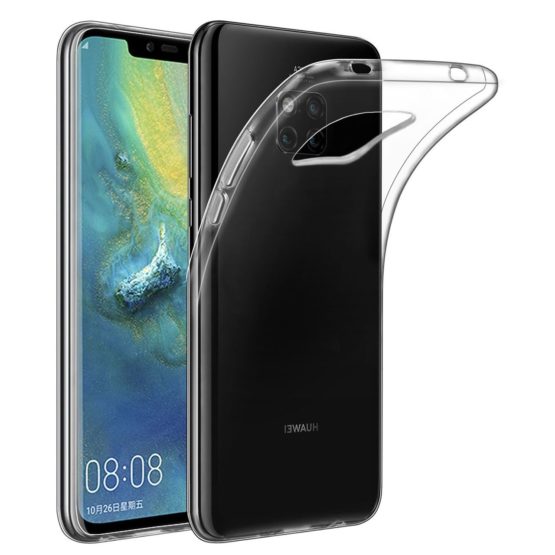capa silicone transparente huawei mate 20 pro