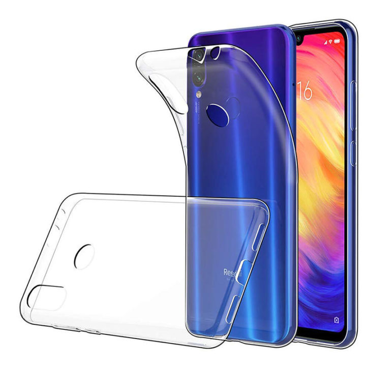capa transparente silicone xiaomi redmi note 7 pro