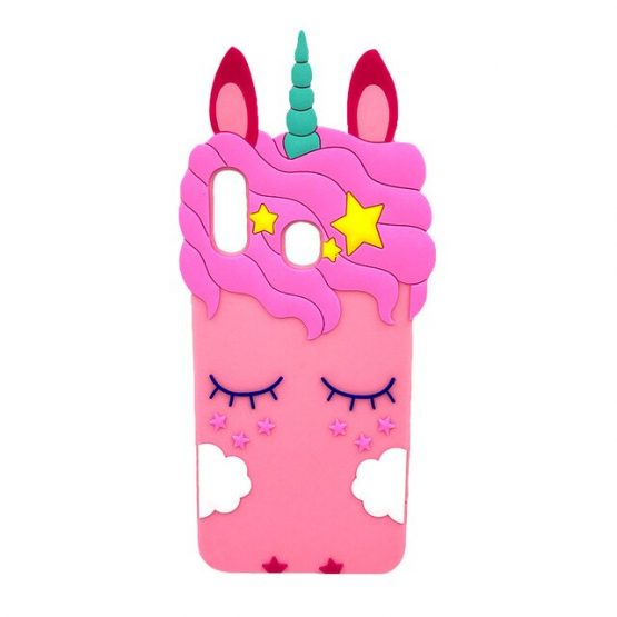 capa unicornio silicone samsung a30