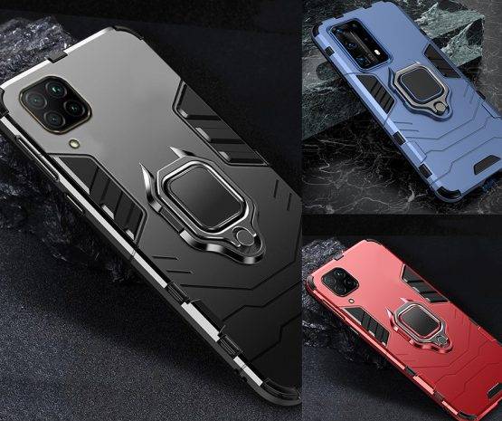 capa anti choque anel magnetico huawei p40 lite pro