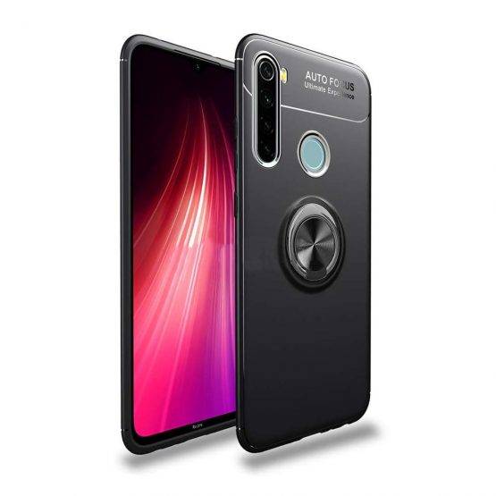 capa silicone anel magnético xiaomi redmi note 8