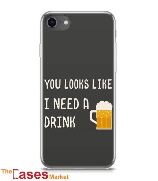 capa telemovel you looks like i need a drink