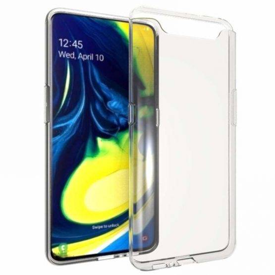 capa transparente silicone samsung A80