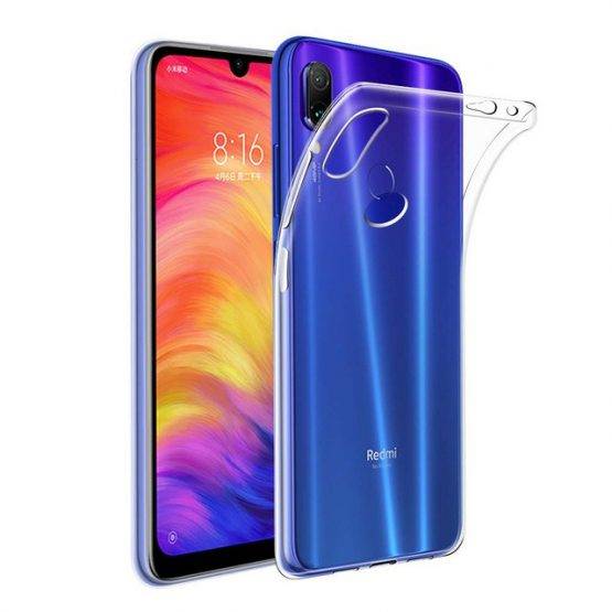 capa transparente silicone xiaomi redmi note 8