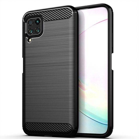 capa silicone carbono huawei p40 lite