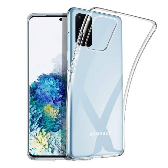 capa transparente silicone samsung s20 plus