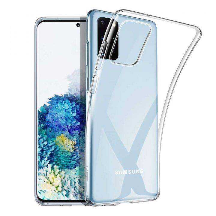 capa transparente silicone samsung s20 plus