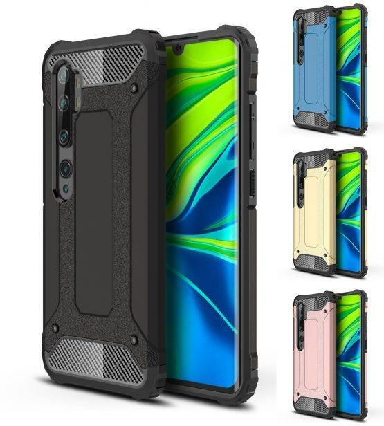 capa hibrida anti-choque xiaomi mi note 10