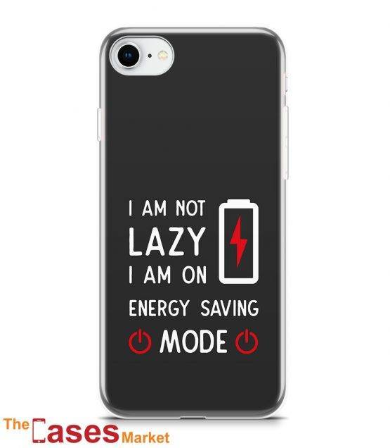 capa telemovel i am not lazy i am on energy saving mode