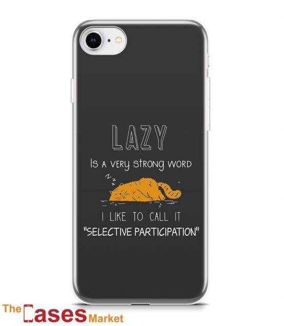 capa telemovel lazy is a very strong word