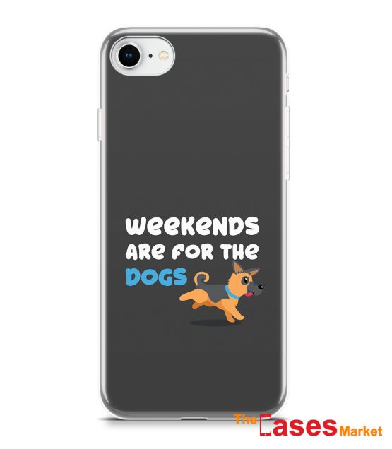 capa telemovel Weekends are for the dogs