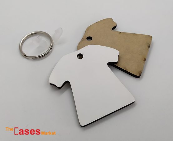 porta chaves madeira logo