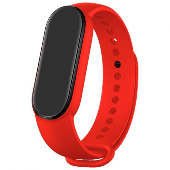 bracelete-para-xiaomi-mi-band-5-mi-band-6-amazfit-band-5-liso-rojo