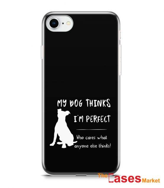 capa telemovel my dog thinks im perfect