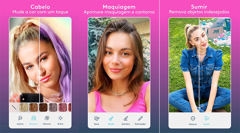 facetune2 melhores apps de selfies