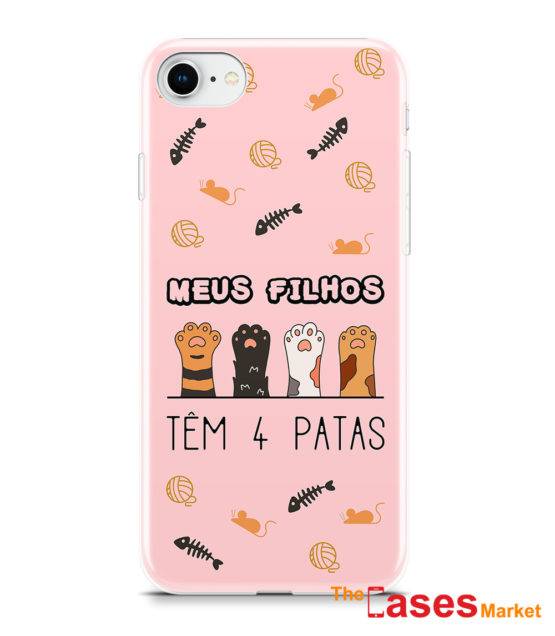 capa telemovel meus filhos tem 4 patas
